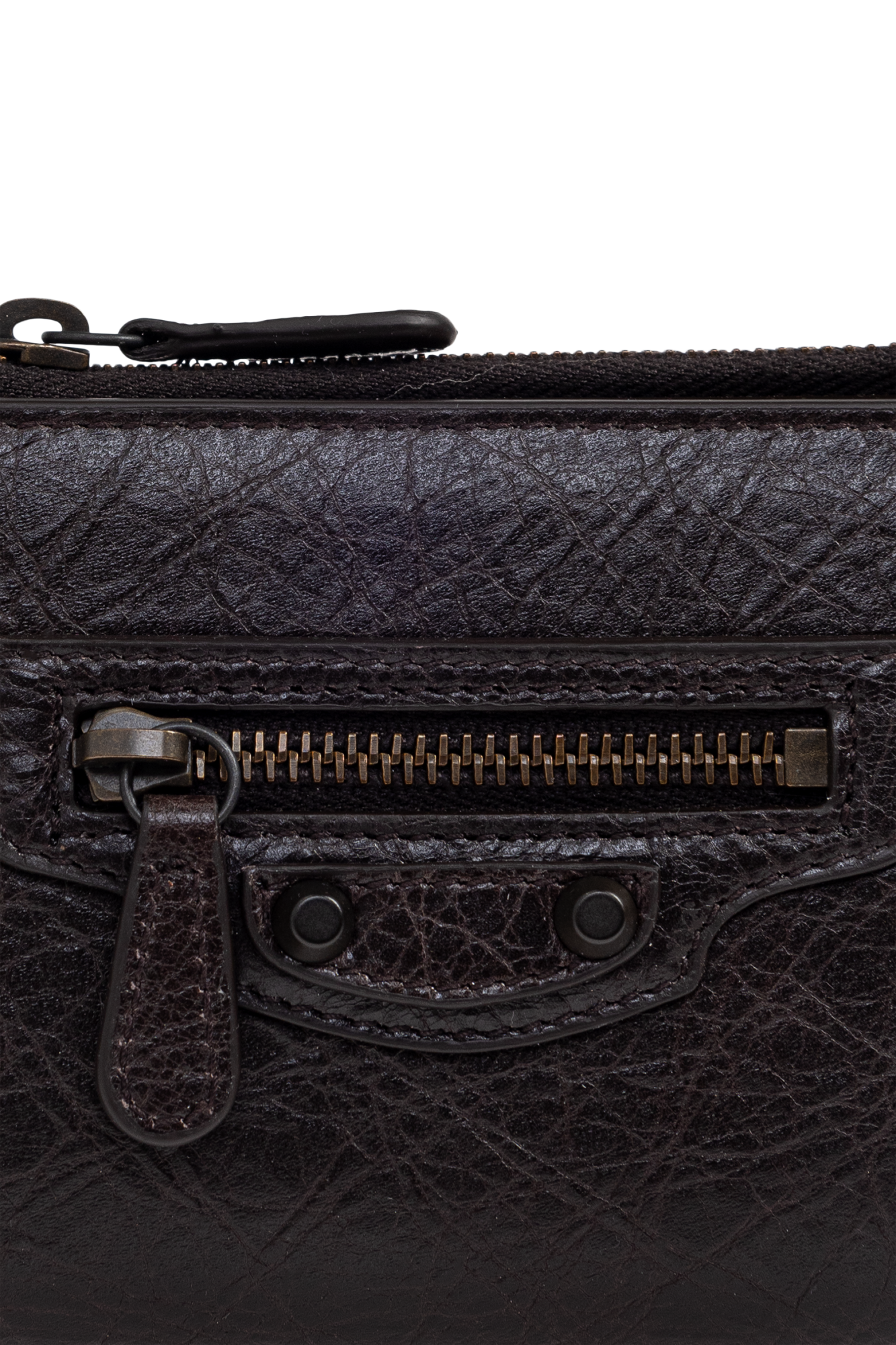 小物 BALENCIAGA Long wallet City Black Y2K Balenciaga Le City Money Long Wallet | Saks Fifth Avenue